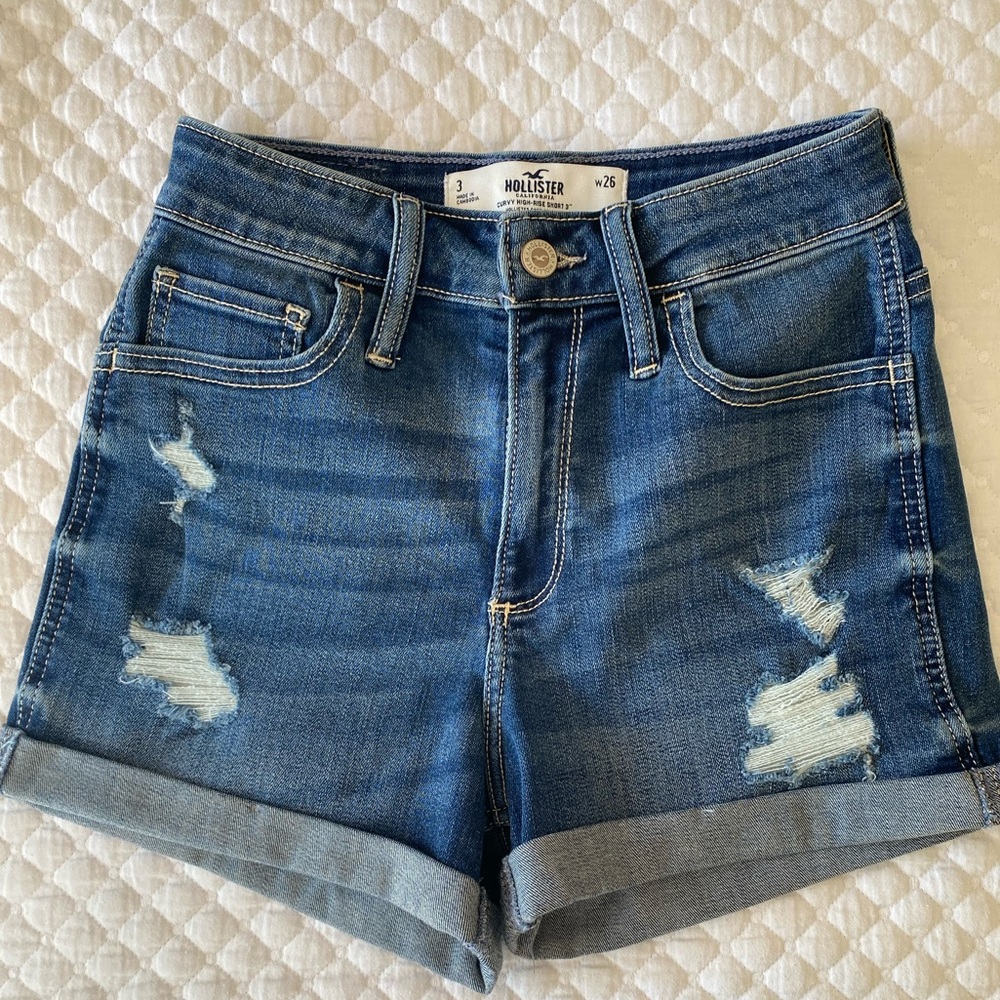 Hollister Womens Jean Shorts